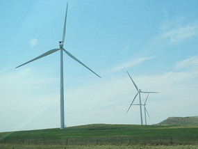 Wind mills doing their thing!