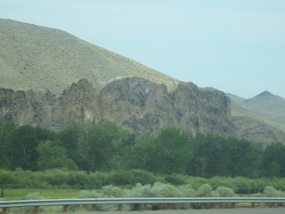 Rocky outcroppings