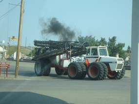 Truck traffic example 1