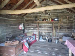 Inside view of cabin 1
