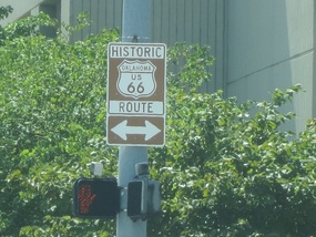 Crossed Historic Route 66 once again!