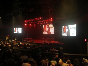 Stage for Nanyehi at Hard Rock Casino