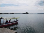 Island on the lake