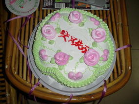 Lilleys Birthday at my house