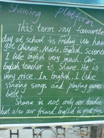 English Corner Theme Board