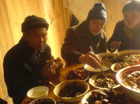 Dining With Chickens At My Feet 16