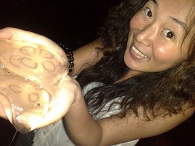 Night Beach, Yantai Hill & Museum