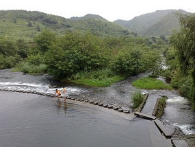 Caihong Bridge in Qinghua Village