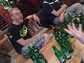 Dinner & Beer  with New Friends & Teachers Day