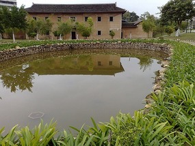 Meizhou Hakka Peoples Museum & Lianfang Tower (Hua