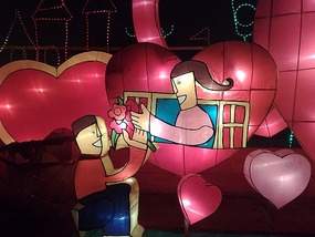 The Lantern Festival on the Xian City Walls