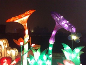 The Lantern Festival on the Xian City Walls