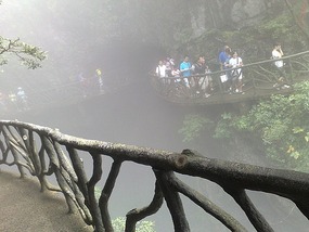 Tianmen Mountain with Connie