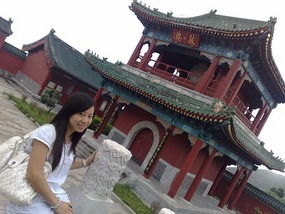 Tianmen Mountain with Connie