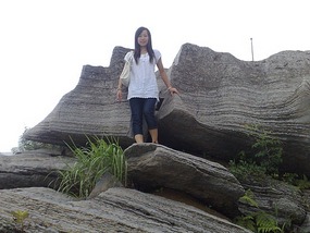 Tianmen Mountain with Connie