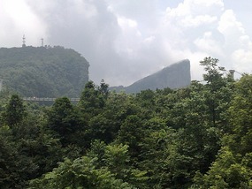 Tianmen Mountain with Connie