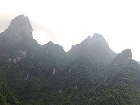 Tianmen Mountain with Connie