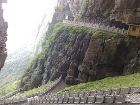 Tianmen Mountain with Connie