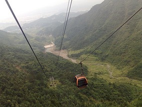 Tianmen Mountain with Connie