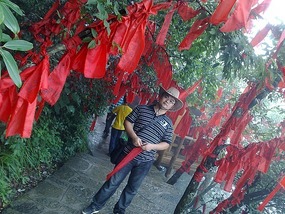 Tianmen Mountain with Connie