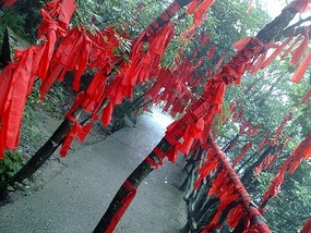 Tianmen Mountain with Connie