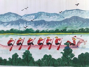 Kaili Work Site Paintings