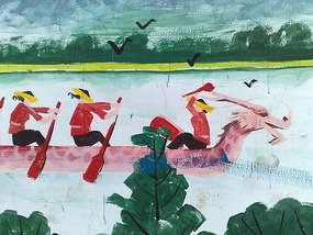 Kaili Work Site Paintings