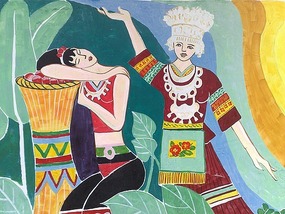 Kaili Work Site Paintings