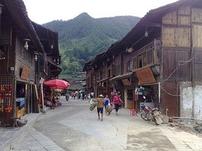 Beautiful Miao Village of Xijiang