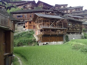 Beautiful Miao Village of Xijiang