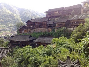 Beautiful Miao Village of Xijiang