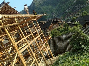 Beautiful Miao Village of Xijiang
