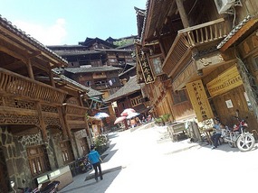 Beautiful Miao Village of Xijiang