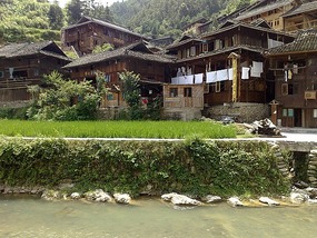 Beautiful Miao Village of Xijiang