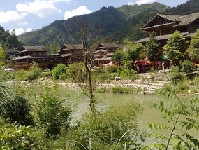 Beautiful Miao Village of Xijiang