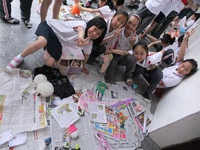 Students School Market 