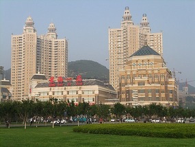 Dalians Xinghai Beach Area