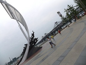 Jinjiangshan & Yalu River  Border