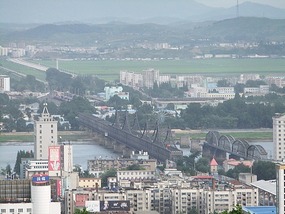 Jinjiangshan & Yalu River  Border