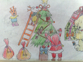 Happy Christmas From The Students