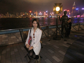 Temple Street & Victoria Harbour