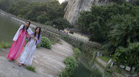 Longtan Lake & Plenty of Beers N Noodles in Liuzho