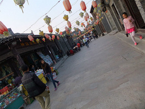 Touristy Hexia Ancient Village