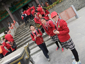 School Adventure To Xuyi Tianquan Lake & Temple