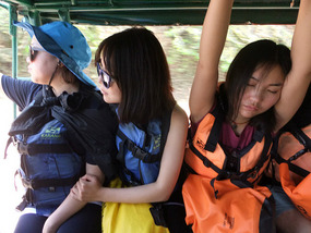 Kayaking With Tubers & Bears Feet Alcohol