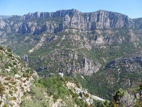 First Glimpse of River Verdon ...