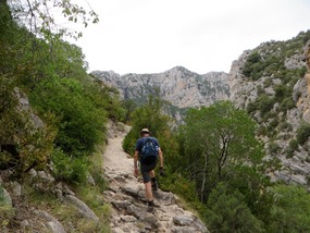 There's always an uphill bit ...