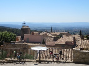 Bikes in Le Barroux