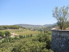 View from Le Barroux Chateau