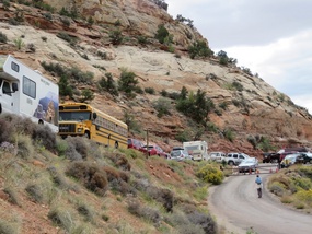 Calf Creek Falls - Parking!